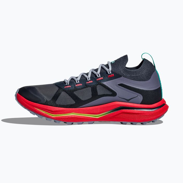 Scarpe da corsa da uomo HOKA Zinal 2 stormy skies/cerise 3