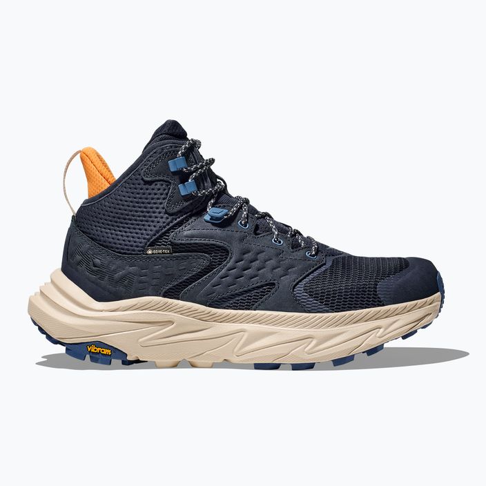 HOKA scarpe da trekking da uomo Anacapa 2 Mid GTX varsity navy/ latte di avena 2