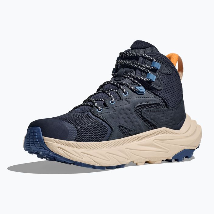 HOKA scarpe da trekking da uomo Anacapa 2 Mid GTX varsity navy/ latte di avena 4