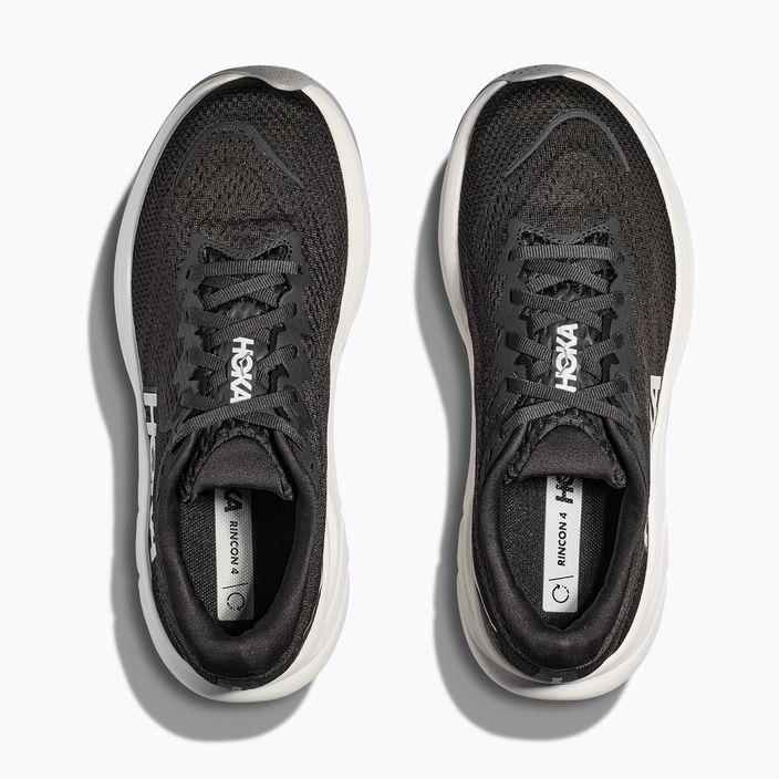 HOKA scarpe da corsa da uomo Rincon 4 nero/bianco 8