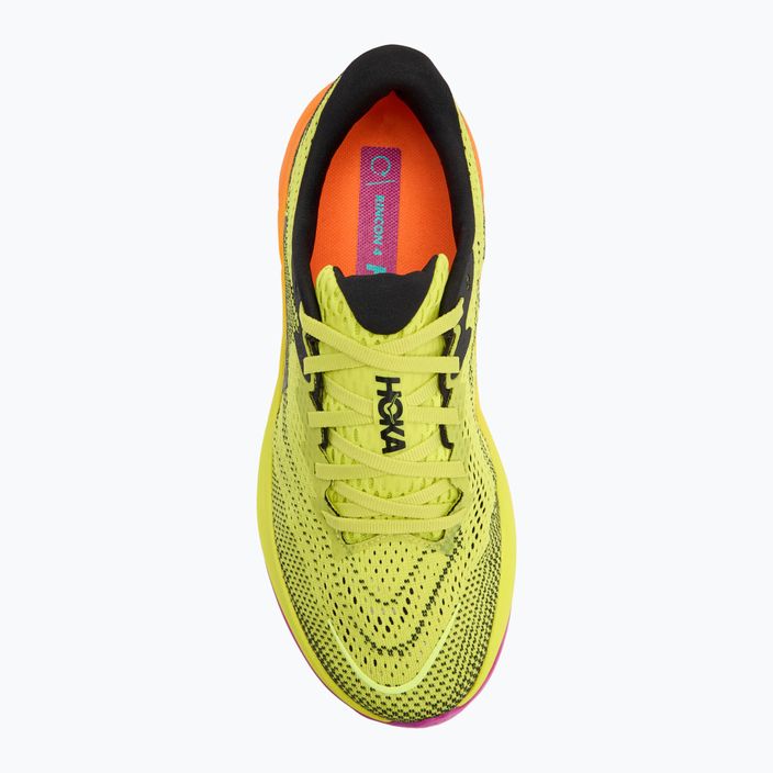 Scarpe da corsa da uomo HOKA Rincon 4 hoka citrus/nero 5