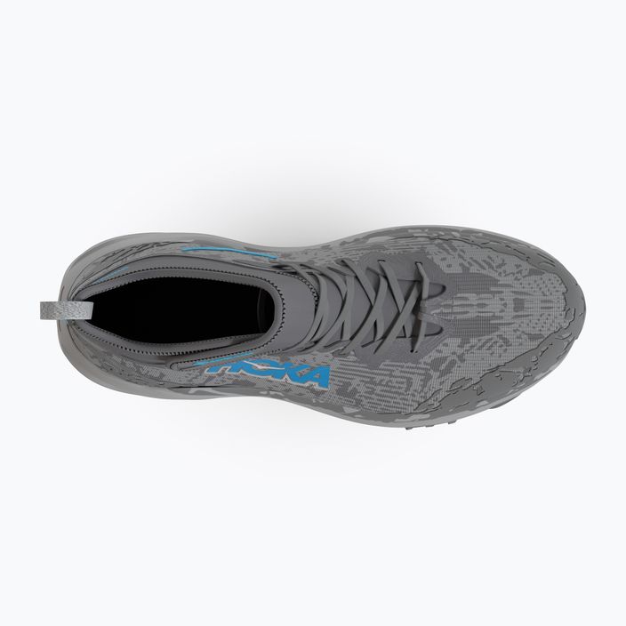 Scarpe da corsa da uomo Hoka Speedgoat 6 MID GTX satellite grigio/polvere di stelle 8