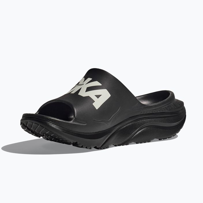 Infradito HOKA Ora Athletic Slide nero/bianco 5