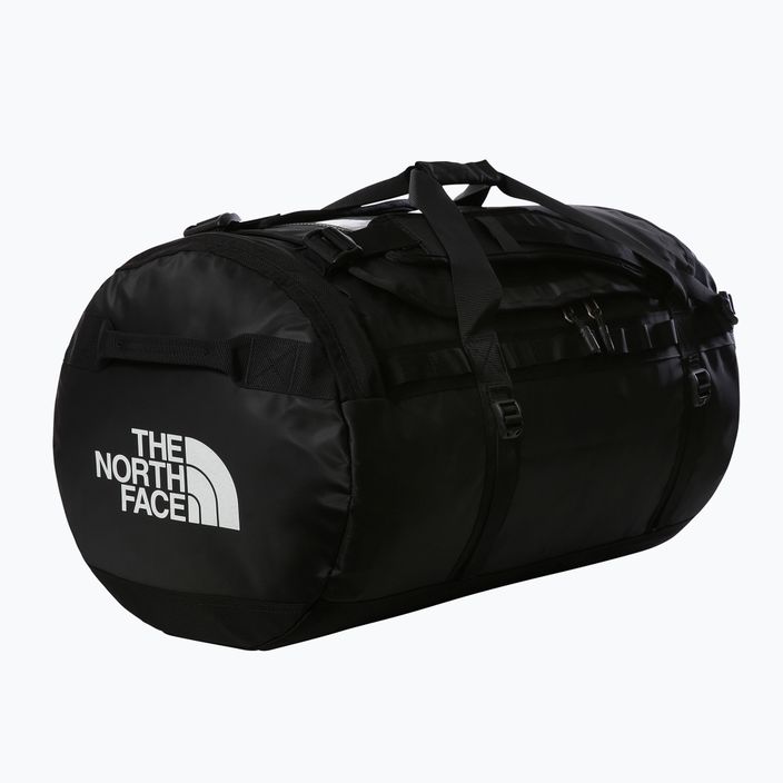 The North Face Base Camp Duffel L 95 l nero/bianco/npf borsa da viaggio