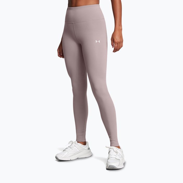 Under Armour Motion tetra grigio/bianco, leggings da allenamento da donna