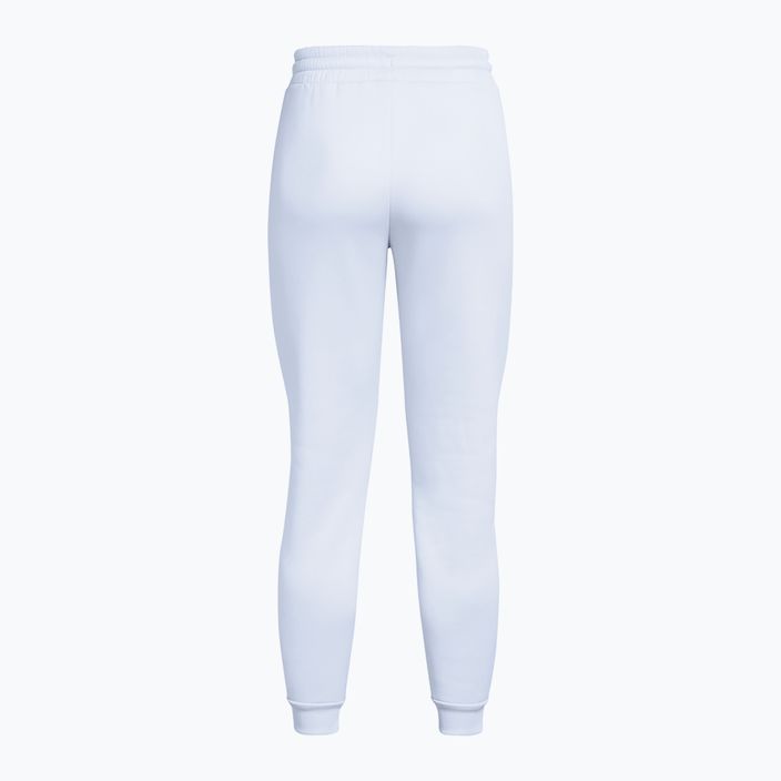 Pantaloni da donna Under Armour Fleece Jogger UA Armour nimbus blu/nero 2