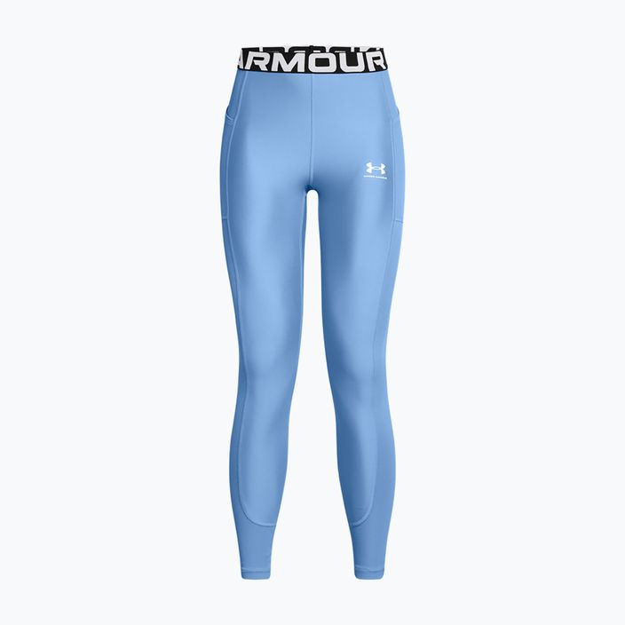 Leggings da allenamento Under Armour donna horizon blu/bianco 5