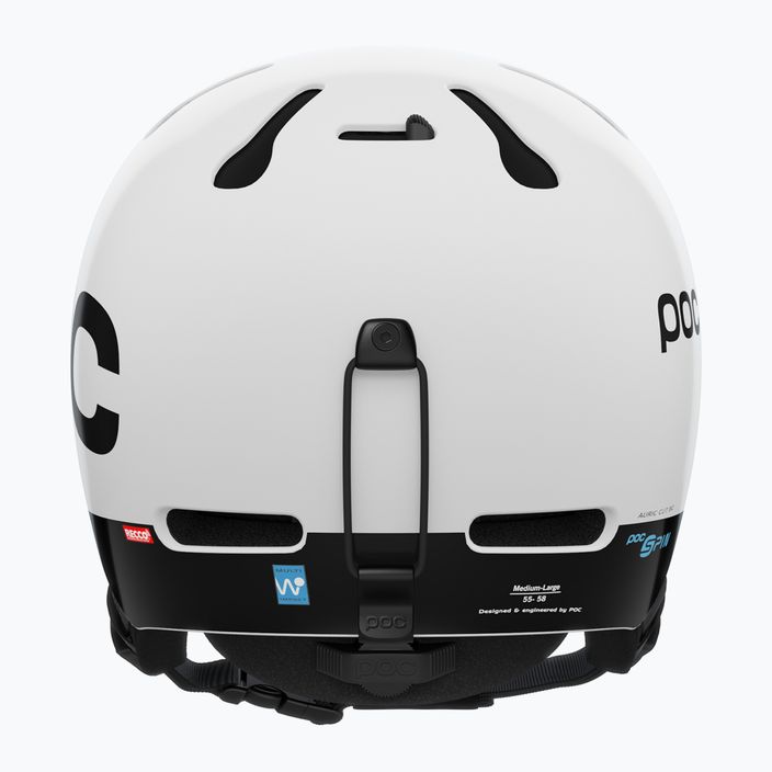 POC Auric Cut Backcountry Spin casco da sci idrogeno bianco 11
