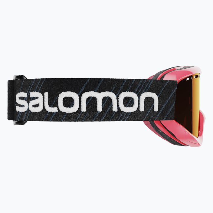 Salomon Juke Access rosa/arancio tonico, occhiali da sci per bambini 7