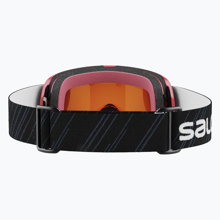 Salomon Juke Access rosa/arancio tonico, occhiali da sci per bambini 9