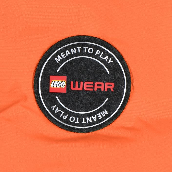 Giacca da sci per bambini LEGO Lwjipe 706 arancione neon 5