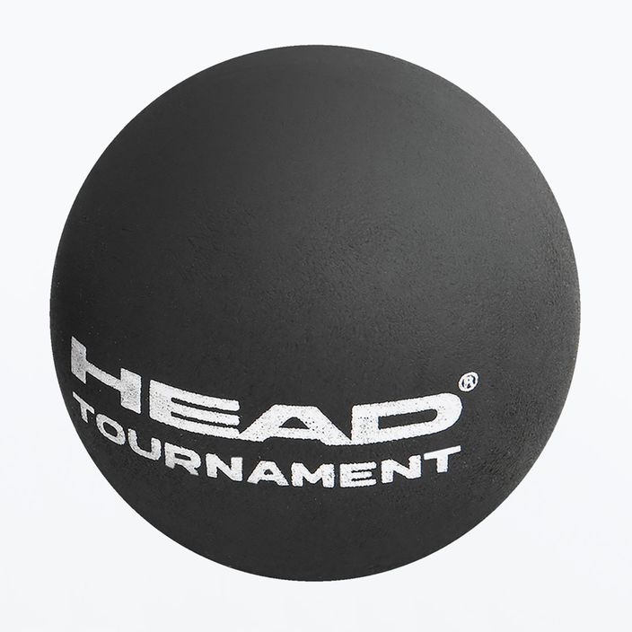 Palla da squash HEAD Tournament nera 2