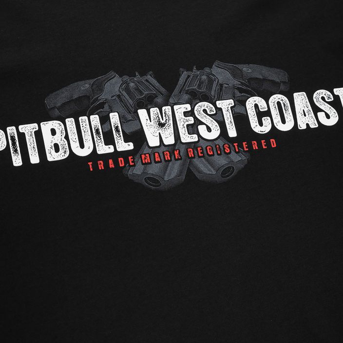 Pitbull West Coast - Maglietta da uomo Make My Day nero 3