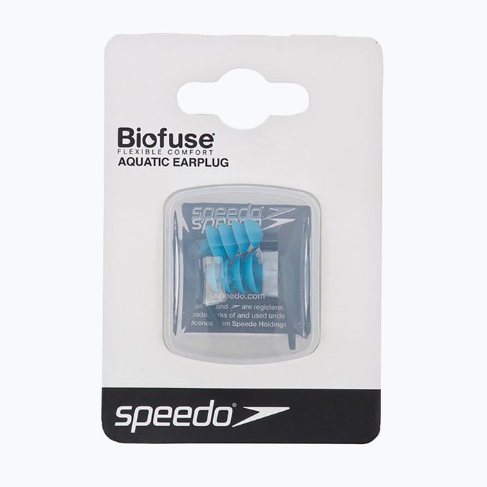 Speedo Biofuse Aquatic Tappi per le orecchie grigio scuro/blu 2