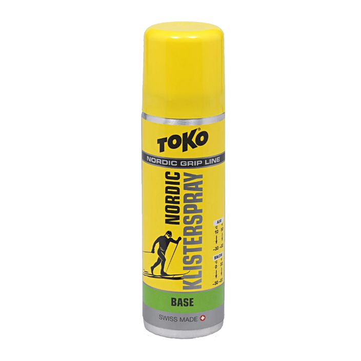 TOKO Nordic Klister Spray Base Verde 70 ml lubrificante per sci di fondo 2