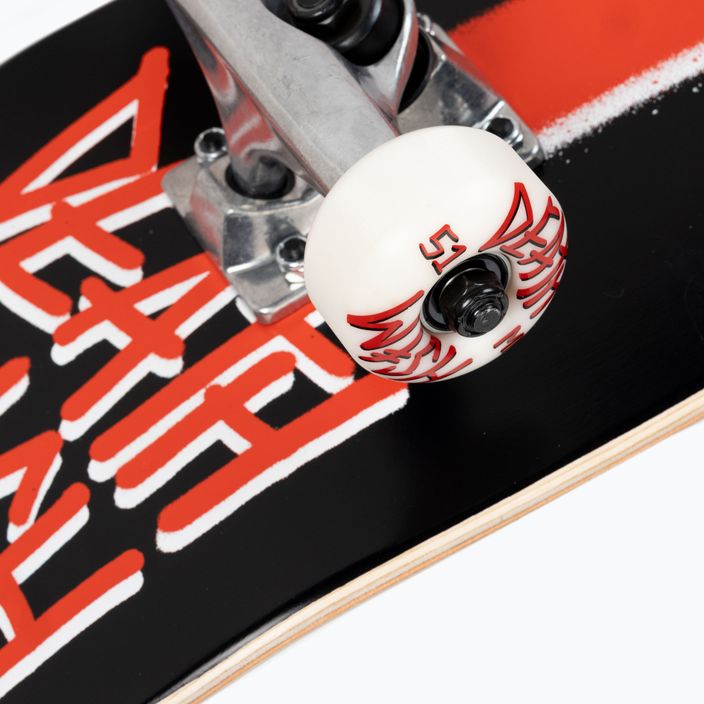 Deathwish Gang Logo skateboard classico nero/rosso 7