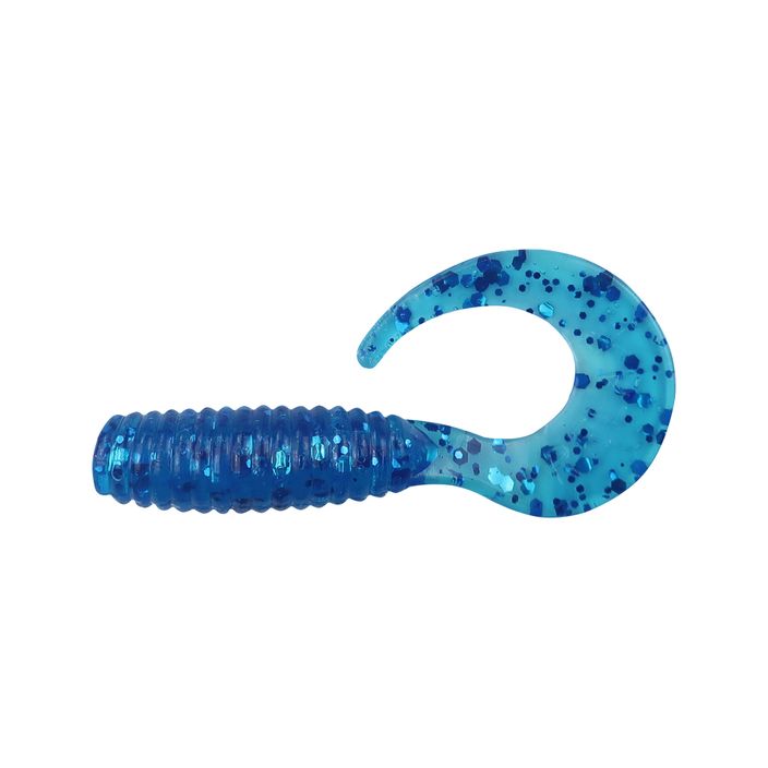 Esca in gomma Relax Twister VR1 Standard 8 pz. blu piombo/blu glitterato 2