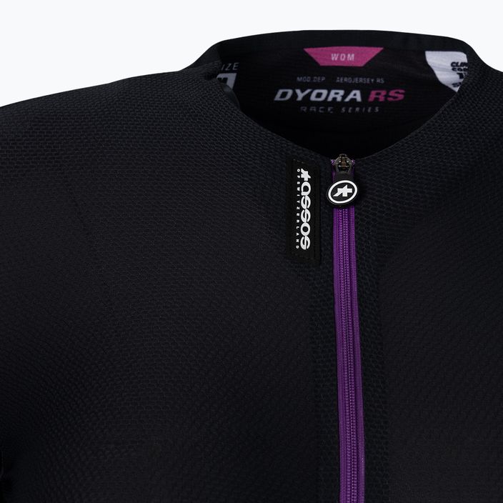 Maglia ciclismo donna ASSOS Dyora RS Aero nero 3