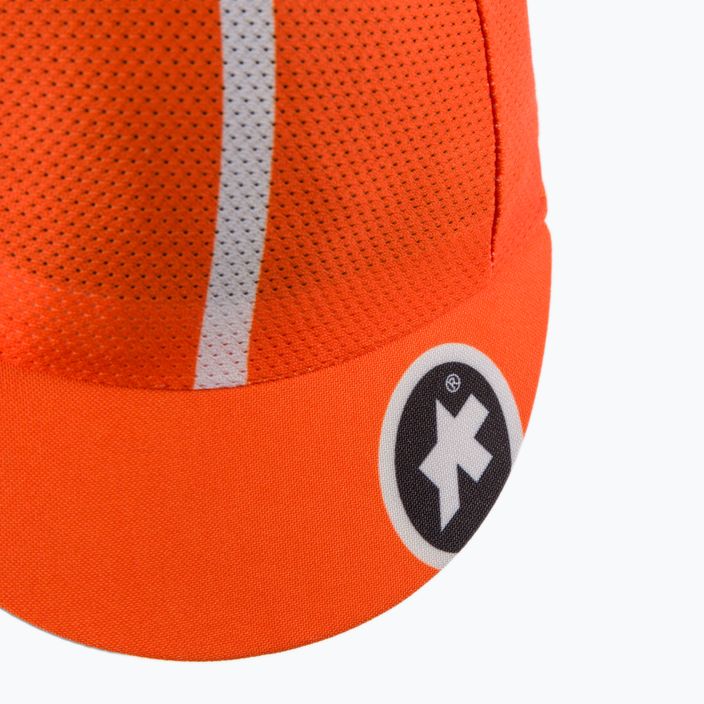 Cappello da ciclismo ASSOS droide arancione 4