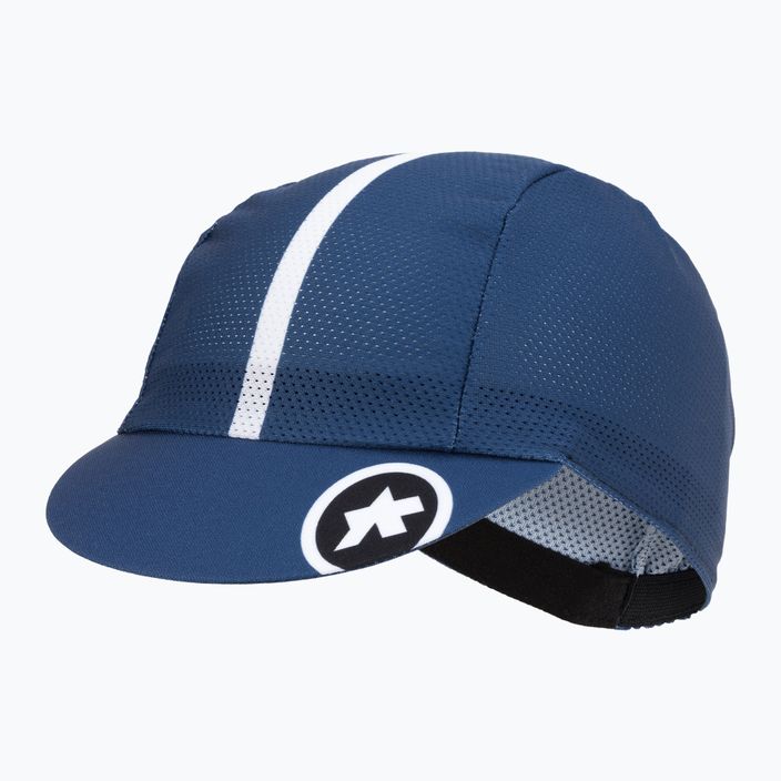 Cappellino da ciclismo ASSOS blu pietra 2
