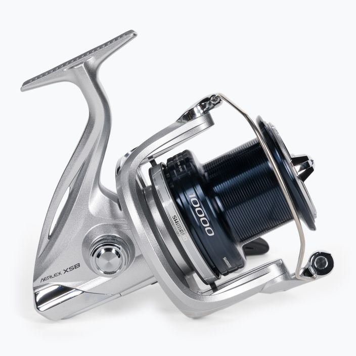 Mulinello da pesca per carpe Shimano Aerlex XSB argento 2