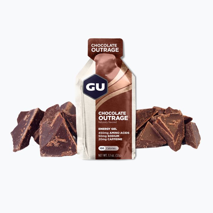 GU Energy Gel 32 g cioccolato oltraggio 2