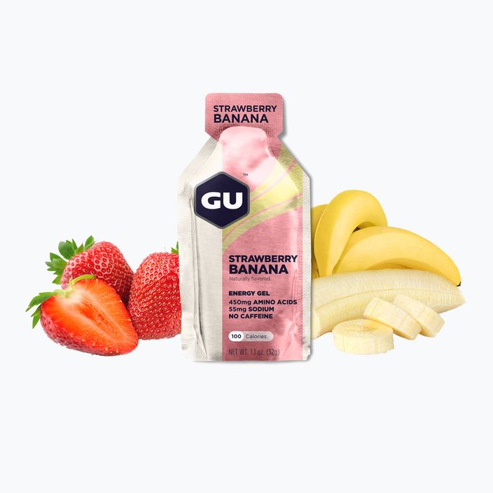 GU Energy Gel 32 g fragola/banana 2