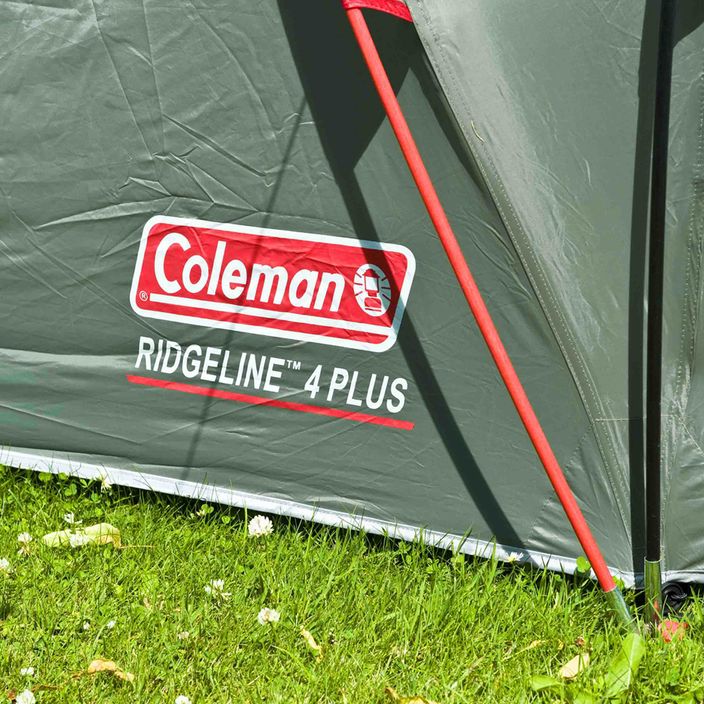 Tenda da campeggio per 4 persone Coleman Ridgeline 4 Plus verde 9