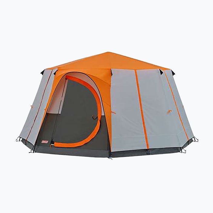 Tenda da campeggio Coleman Cortes Octagon 8 persone arancione 3