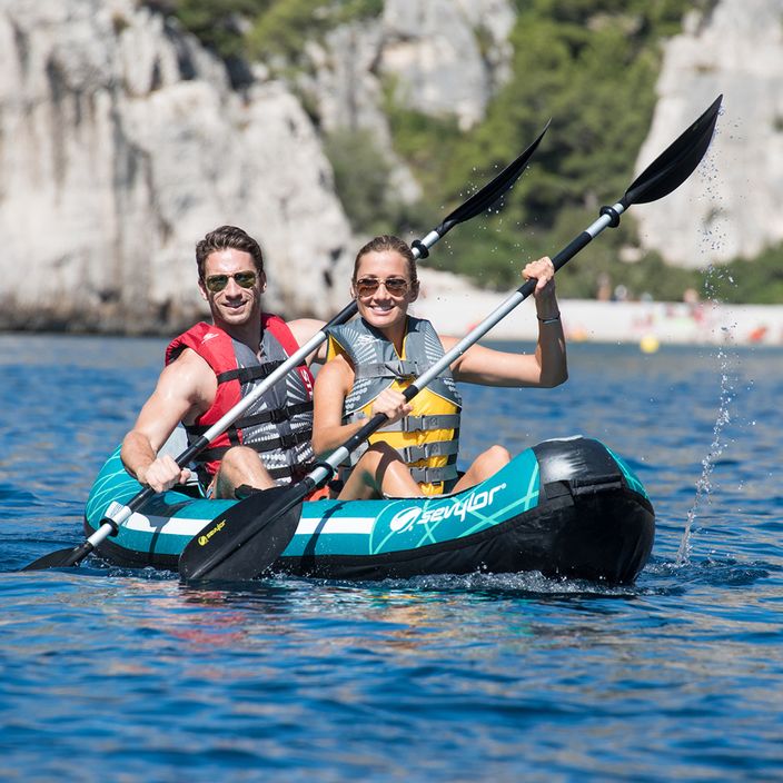 Sevylor Madison blu/grigio kayak gonfiabile per 2 persone 10