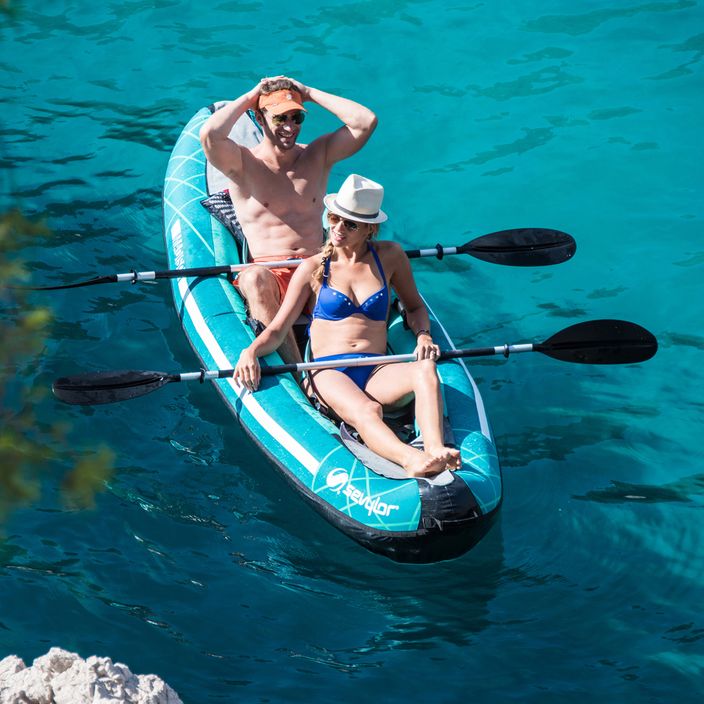 Sevylor Madison blu/grigio kayak gonfiabile per 2 persone 12