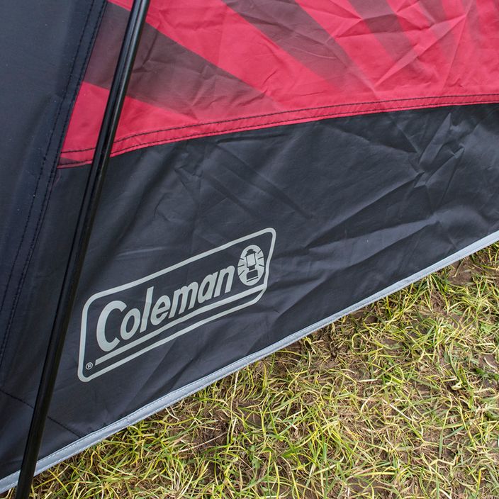 Tenda da campeggio per 3 persone Coleman The Blackout rosso/nero 9