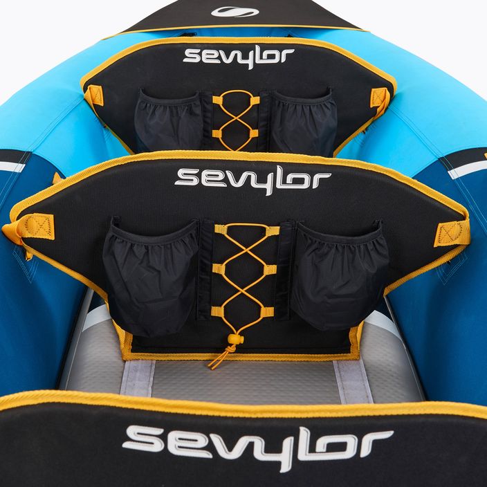 Sevylor Montreal blu/nero kayak gonfiabile per 3 persone 11