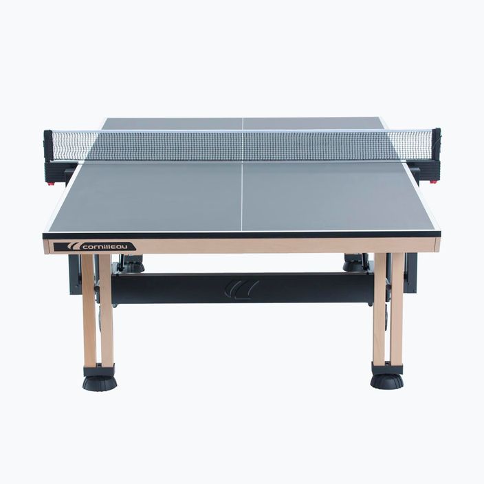 Cornilleau Competition 850 Wood ITTF Indoor 2021 tavolo da ping pong grigio 2