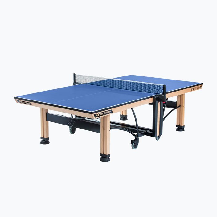 Cornilleau Competition 850 Wood ITTF Indoor Nuovo tavolo da ping pong grigio