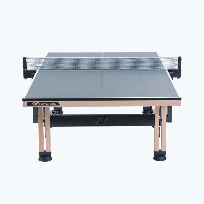 Cornilleau Competition 850 Wood ITTF Indoor Nuovo tavolo da ping pong grigio 3