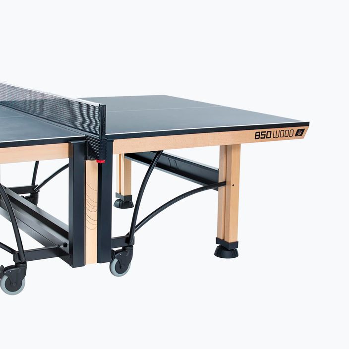 Cornilleau Competition 850 Wood ITTF Indoor Nuovo tavolo da ping pong grigio 6