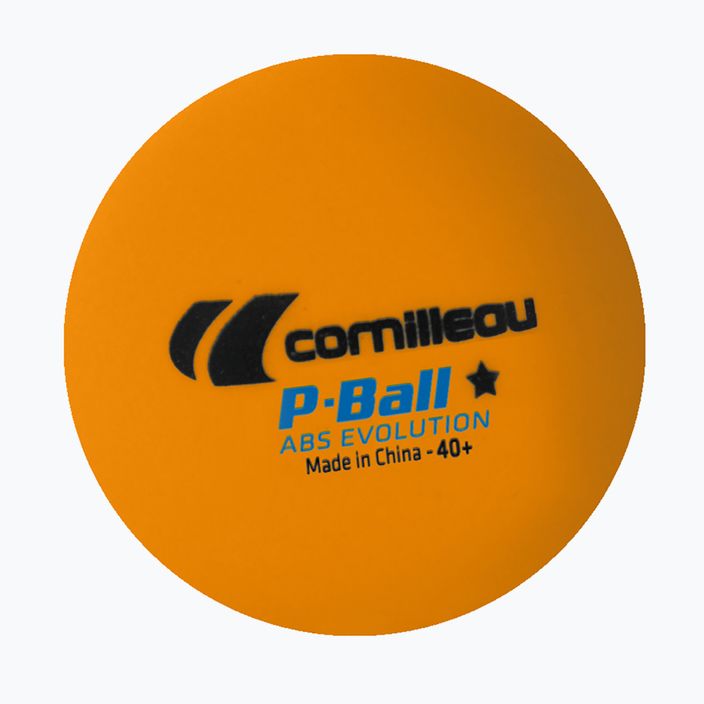 Cornilleau P-Ball* ABS EVOLUTION 72 palline da tennis da tavolo arancione 2