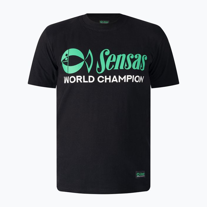 Camicia da pesca Sensas World Champion nera