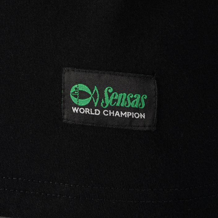 Camicia da pesca Sensas World Champion nera 4