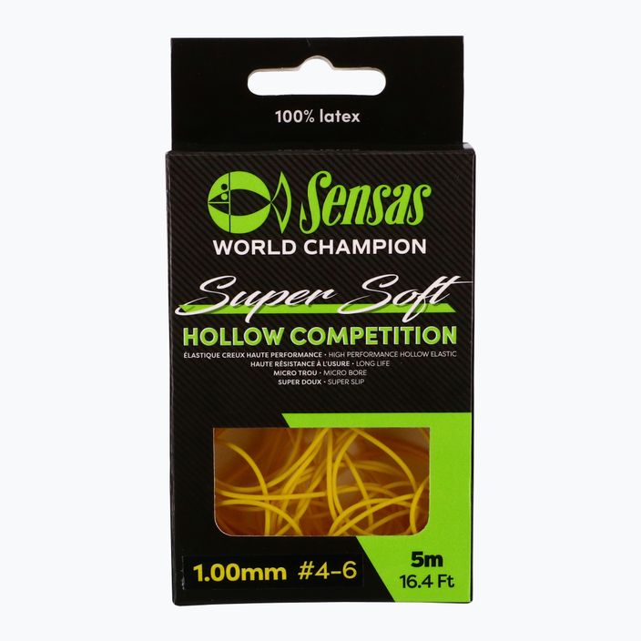 Sensas Hollow Match Super Soft 1,00 mm ammortizzatore per asta giallo