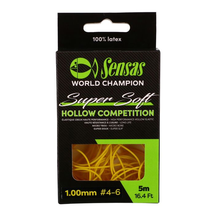 Sensas Hollow Match Super Soft 1,00 mm ammortizzatore per asta giallo 2