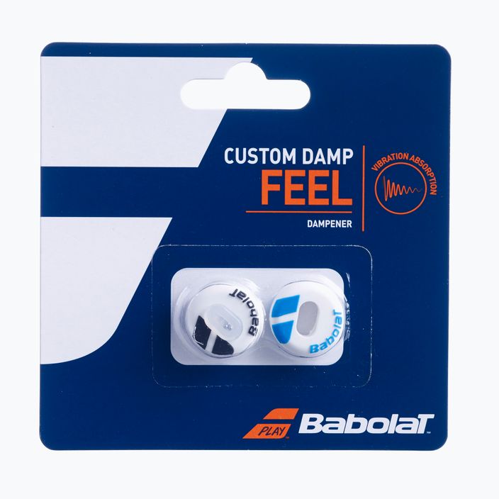 Babolat Custom Damp 2 pezzi bianco/blu