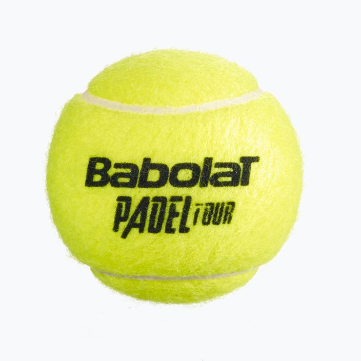 Palline da padel Babolat Padel Tour 3 pz. giallo 2