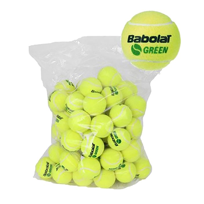 Palline da tennis Babolat Green Bag 72 pz. giallo 2