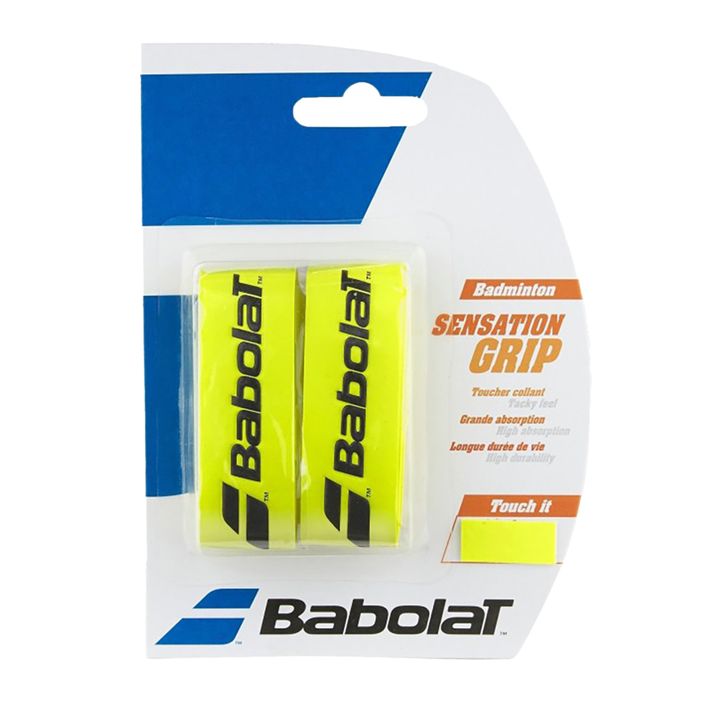 Babolat Grip Sensation Racchette da badminton 2 pz. giallo 2
