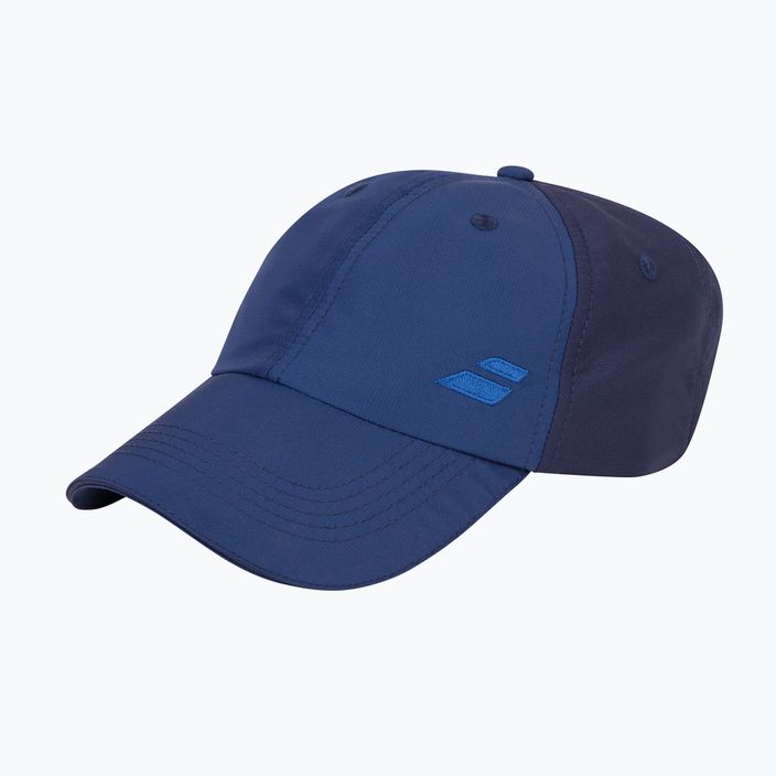 Cappello da baseball Babolat Basic Logo estate blu per bambini 6