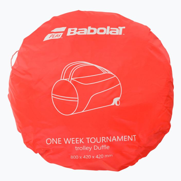 Borsa da tennis Babolat 1 Week Tournament 110 l nero/bianco 12