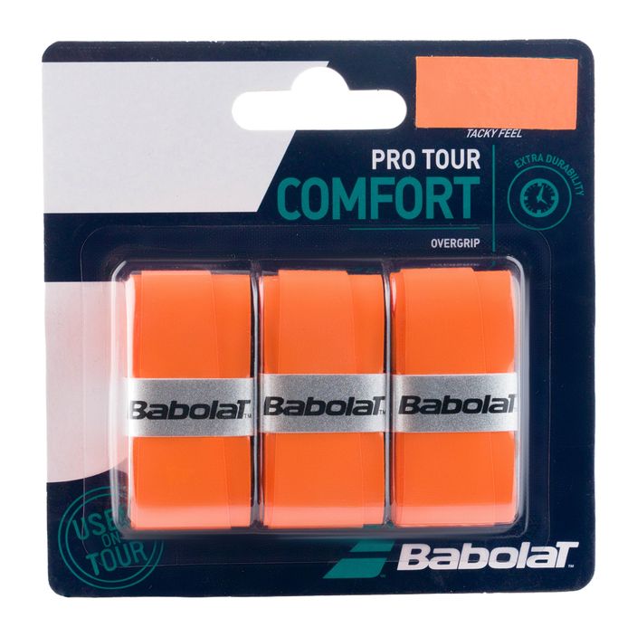 Racchette da tennis Babolat Pro Tour 3 pezzi arancione. 2