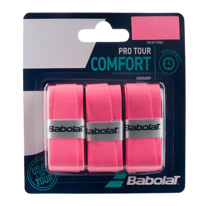Racchette da tennis Babolat Pro Tour 3 pezzi rosa. 2